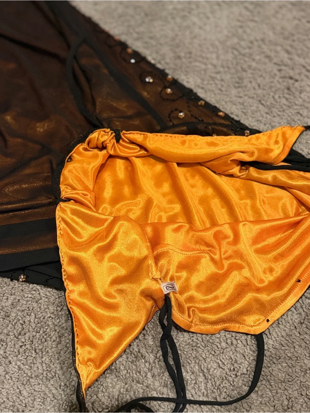 American Vintage brown orange